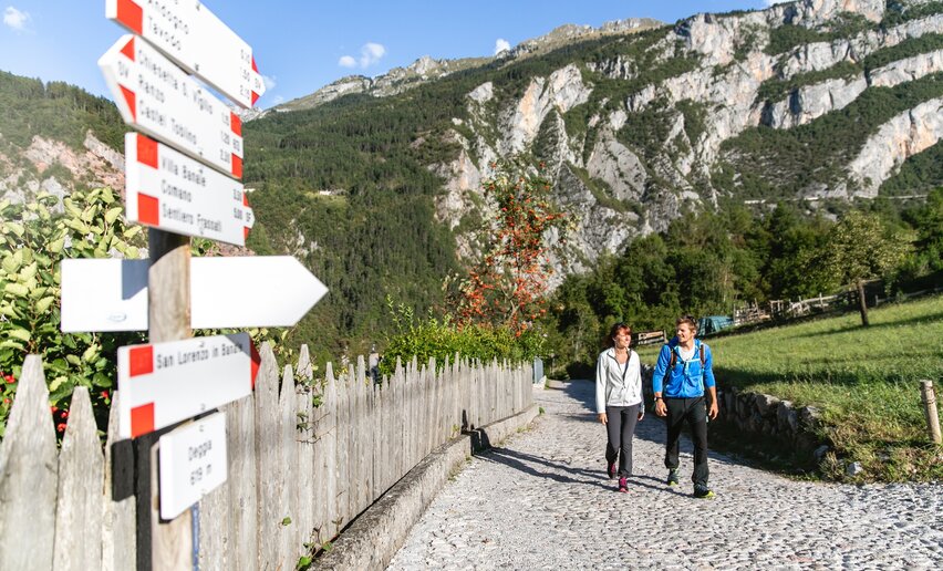 Immagine per percorso Sentiero S. Vili: da Deggia a Ranzo