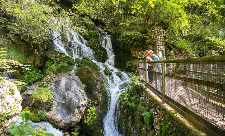 Immagine per percorso La Cascata del Rio Bianco e il Bosco Arte Stenico