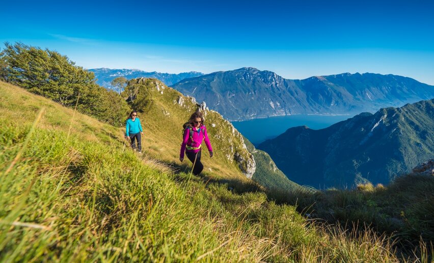 Immagine per percorso Garda Trek - Giro Alto 1: da Riva del Garda al Rifugio Pernici