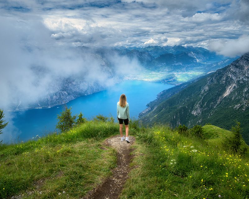 trekking sul garda