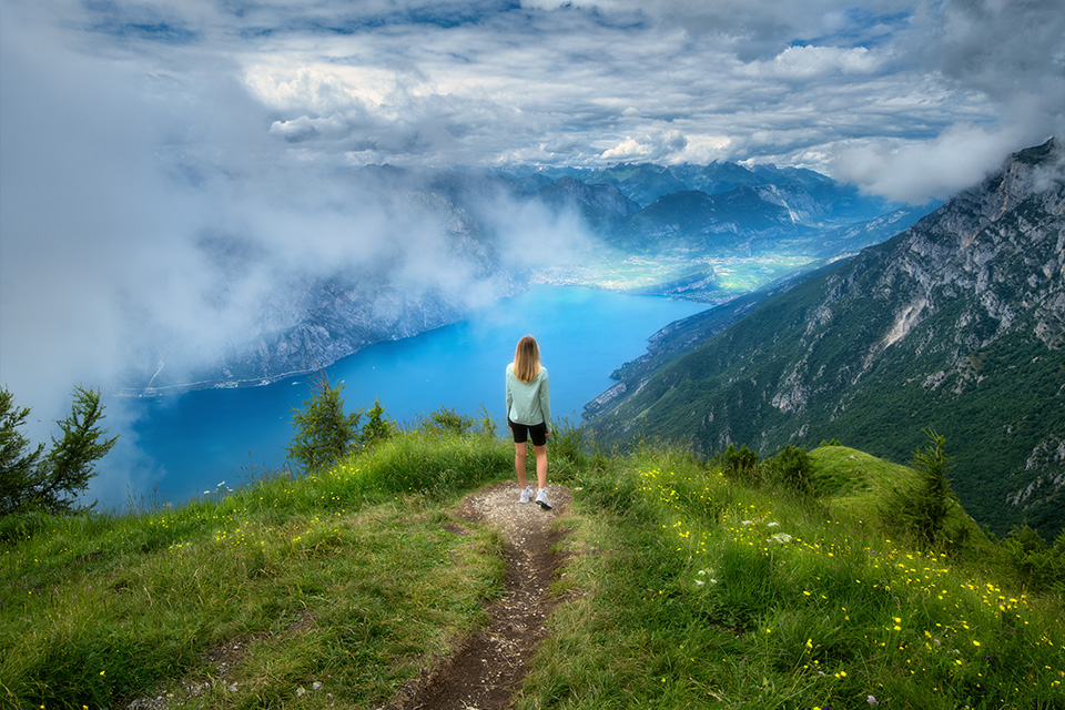 trekking sul garda